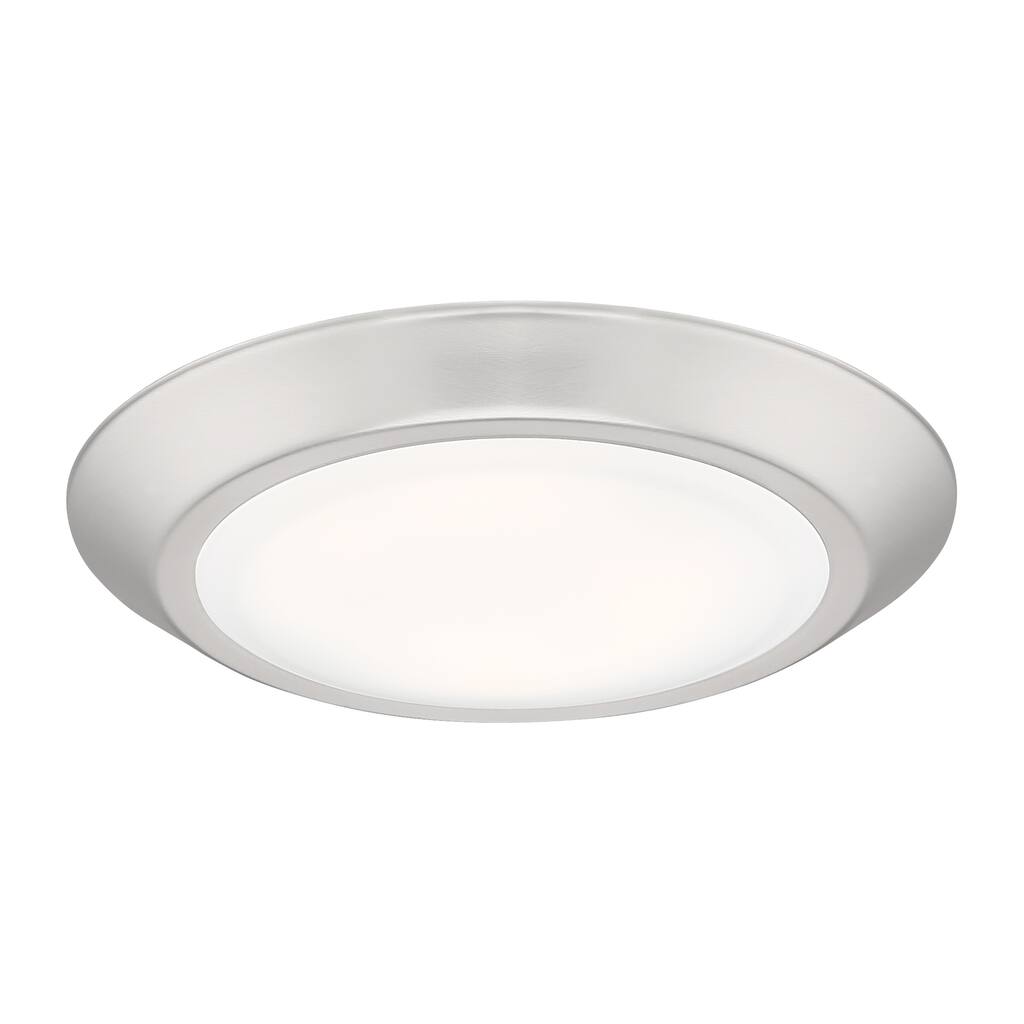 Quoizel Verge Steel 15-watt Flush Mount
