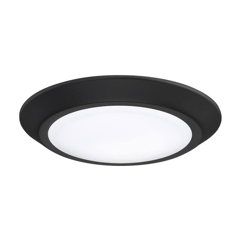Quoizel Verge Steel 15-watt Flush Mount