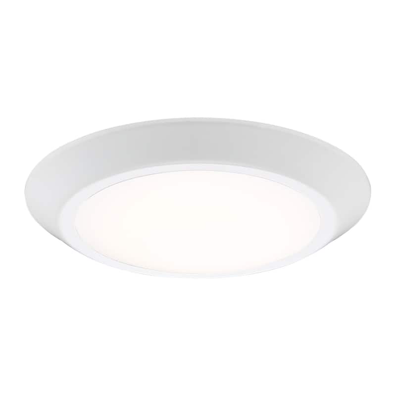 Quoizel Verge Steel 15-watt Flush Mount