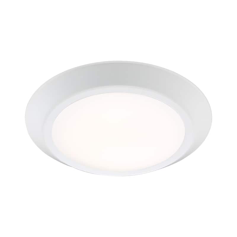 Quoizel Verge Steel 15-watt Flush Mount