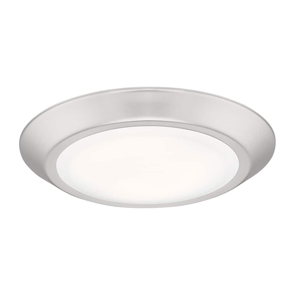 Quoizel Verge Steel 15-watt Flush Mount