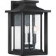 preview thumbnail 1 of 2, Quoizel Wakefield Earth Black 60-watt Wall Lantern