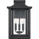 preview thumbnail 3 of 2, Quoizel Wakefield Earth Black 60-watt Wall Lantern