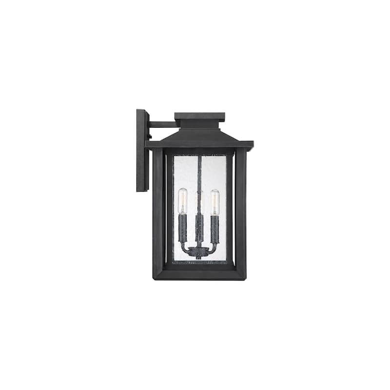Quoizel Wakefield Earth Black 60-watt Wall Lantern