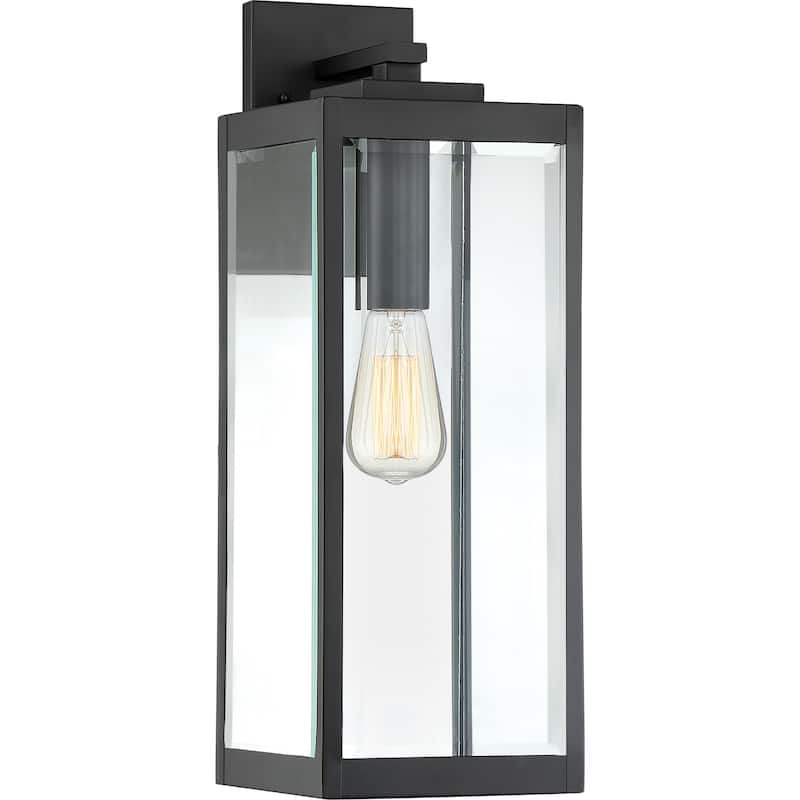 Carbon Loft Truman Black 150-watt Wall Lantern