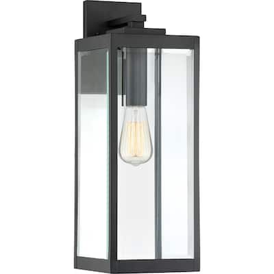 Carbon Loft Truman Black 150-watt Wall Lantern