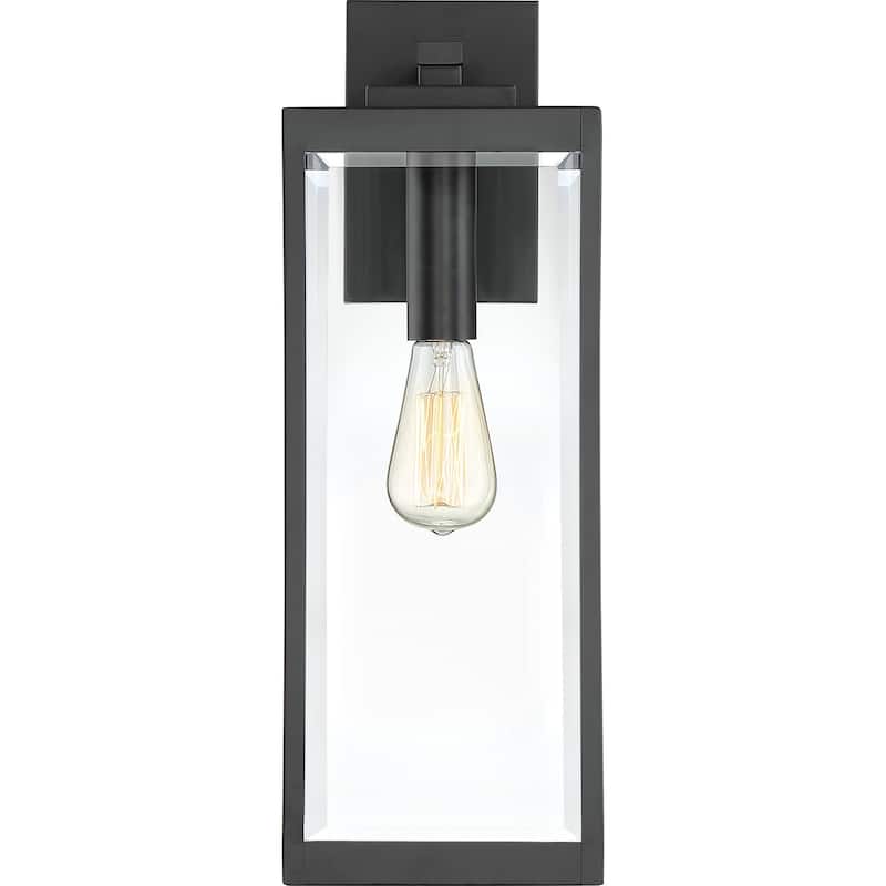 Carbon Loft Truman Black 150-watt Wall Lantern