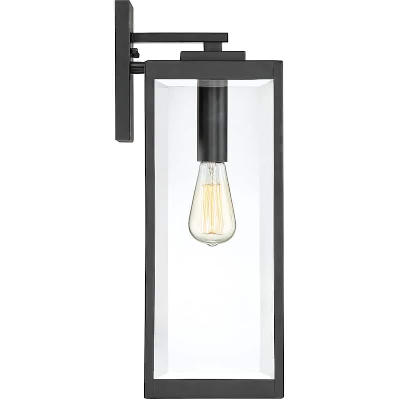 Carbon Loft Truman Black 150-watt Wall Lantern