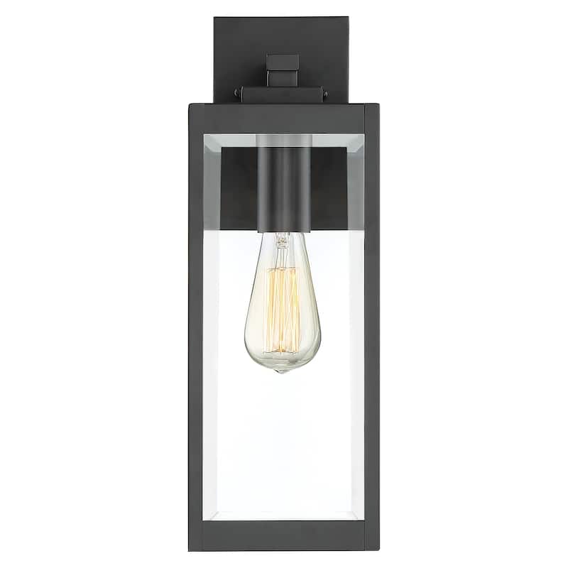 Quoizel Westover Earth Black 100-watt Wall Lantern