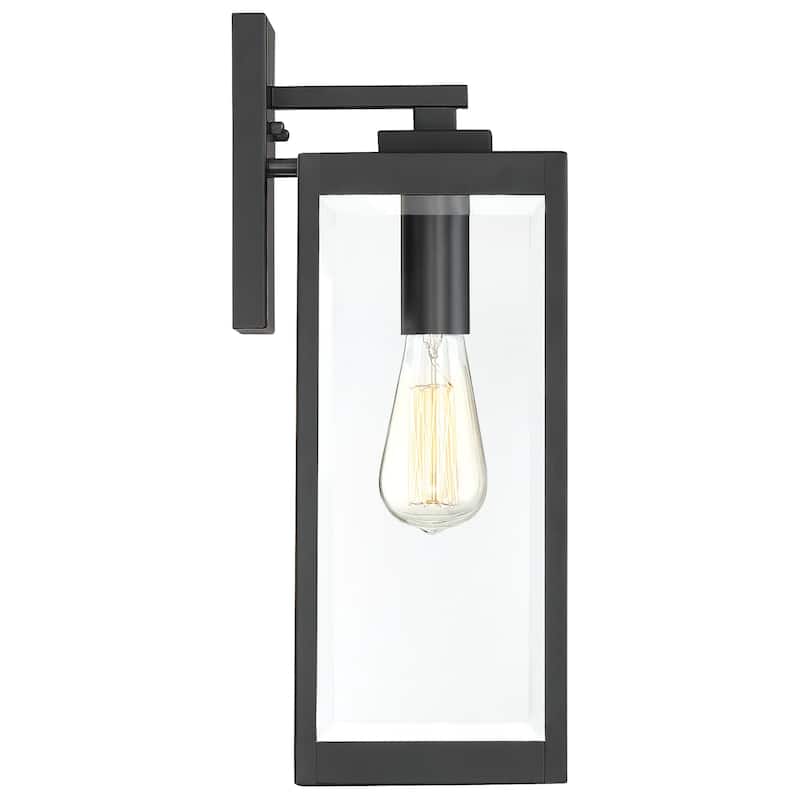Quoizel Westover Earth Black 100-watt Wall Lantern