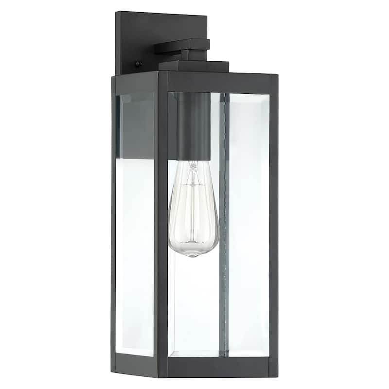 Quoizel Westover Earth Black 100-watt Wall Lantern