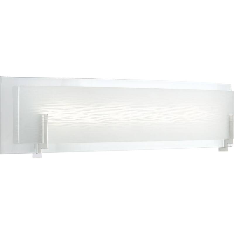 Quoizel Platinum Stream Polished Chrome 23.5-inch Bath Light