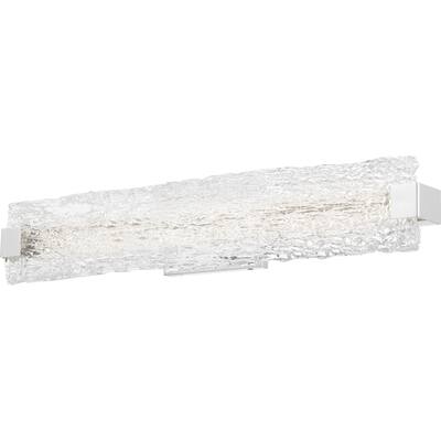 Quoizel Platinum Winter Polished Chrome 32-inch Bath Light - Polished Chrome