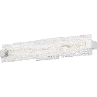 Quoizel Platinum Winter Polished Chrome 32-inch Bath Light - Polished Chrome