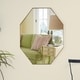 preview thumbnail 9 of 9, American Art Decor Gold Octagon Framed Wall Vanity Infinity Mirror - A