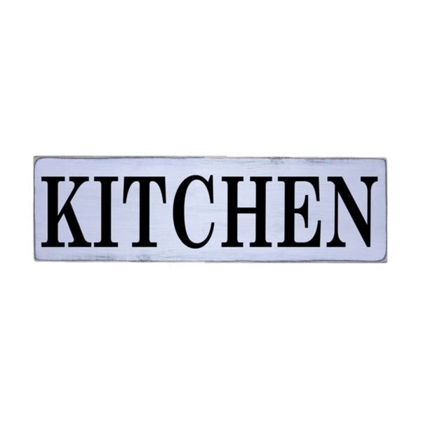 KITCHEN Handmade Farmhouse Wood Wall Art Sign Natural Pine Wood