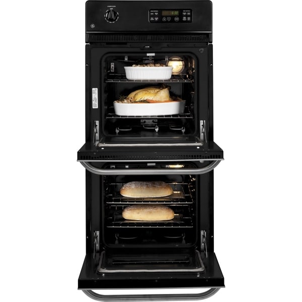 24 double wall oven with microwave