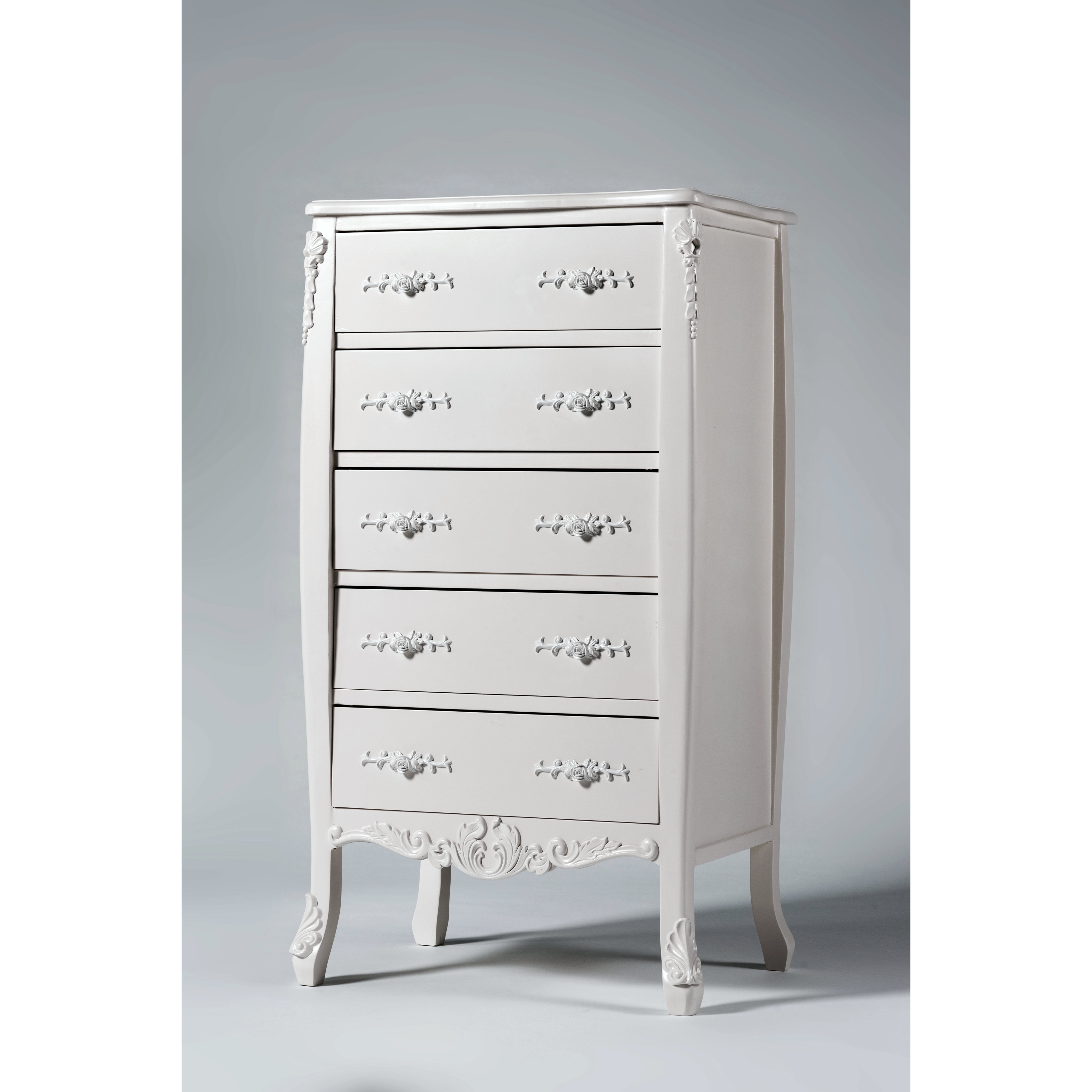 Shop White Label 5 Drawer Dresser Free Shipping Today