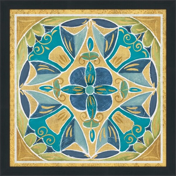 Daphne Brissonnet Free Bird Mexican Tiles Iii Framed Daphne Brissonnet Free Bird