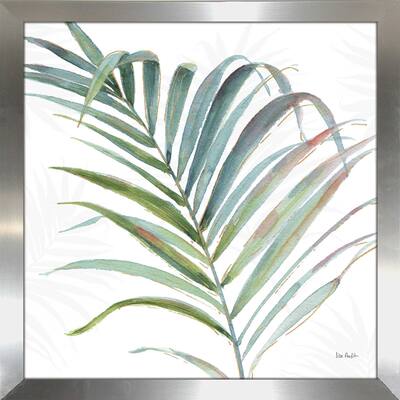 Lisa Audit "Tropical Blush V" Framed Plexiglass Wall Art