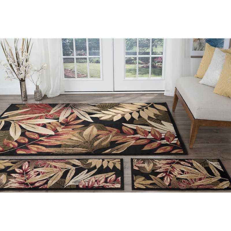 Copper Grove Granby Black Transitional Area Rug