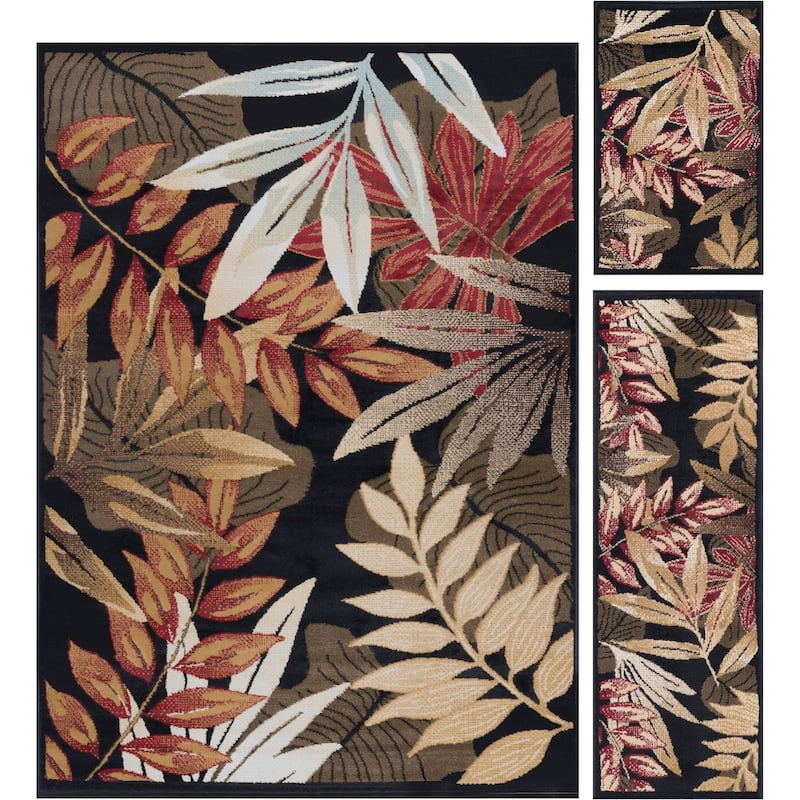 Copper Grove Granby Black Transitional Area Rug
