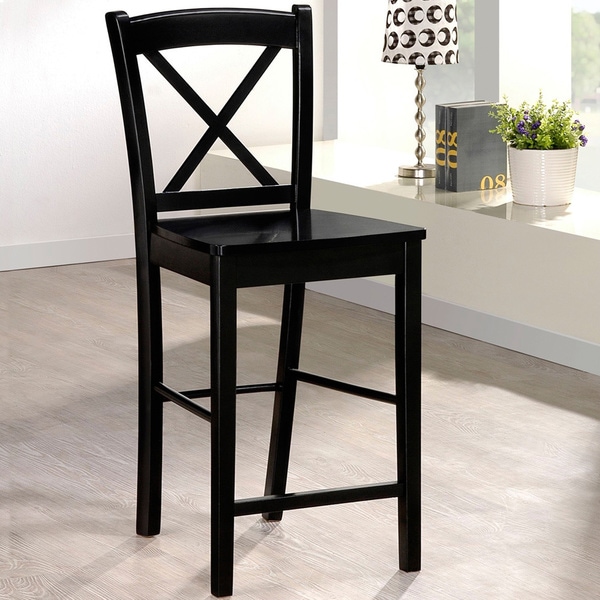Copper Grove Amravati Black Counter Height Stool