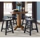 The Gray Barn Grove Black Sawhorse Barstool - Thumbnail 8