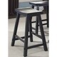 The Gray Barn Grove Black Sawhorse Barstool - Thumbnail 0