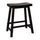 The Gray Barn Grove Black Sawhorse Barstool - Thumbnail 1