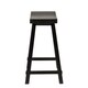 The Gray Barn Grove Black Sawhorse Barstool - Thumbnail 7