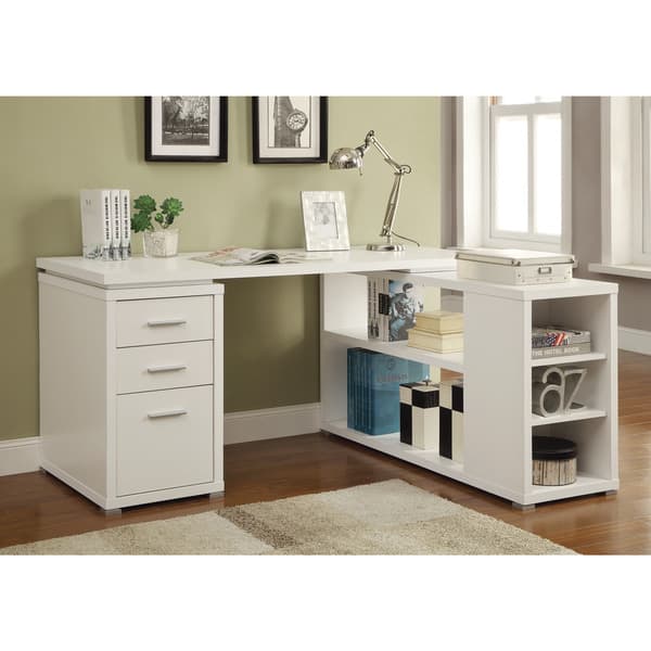 Shop Porch Den Duling Reversible L Shape Desk On Sale Free