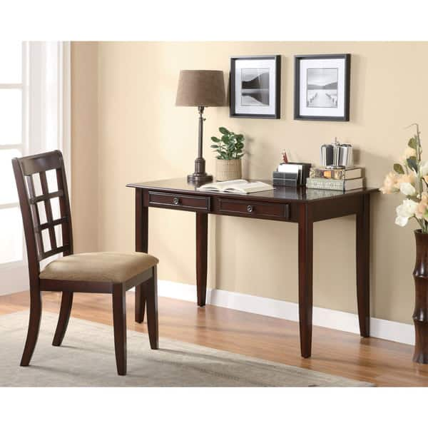 Shop Copper Grove Malaspina Wood Desk Set 48 X 24 X 30 On