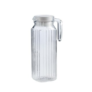 cascade pitcher with lid, 38oz 4.92x3.35x9.45
