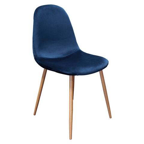 Best Master Furniture Velvet Side Chairs (Set of 4)