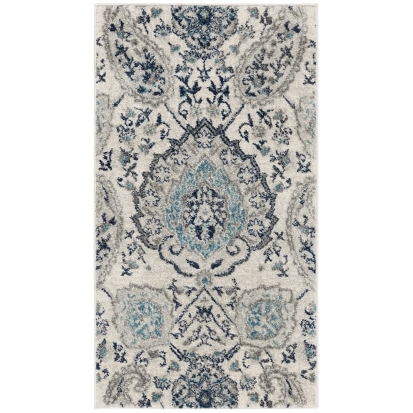 Shop Safavieh Madison Paisley Boho Glam Cream/ Light Grey ...