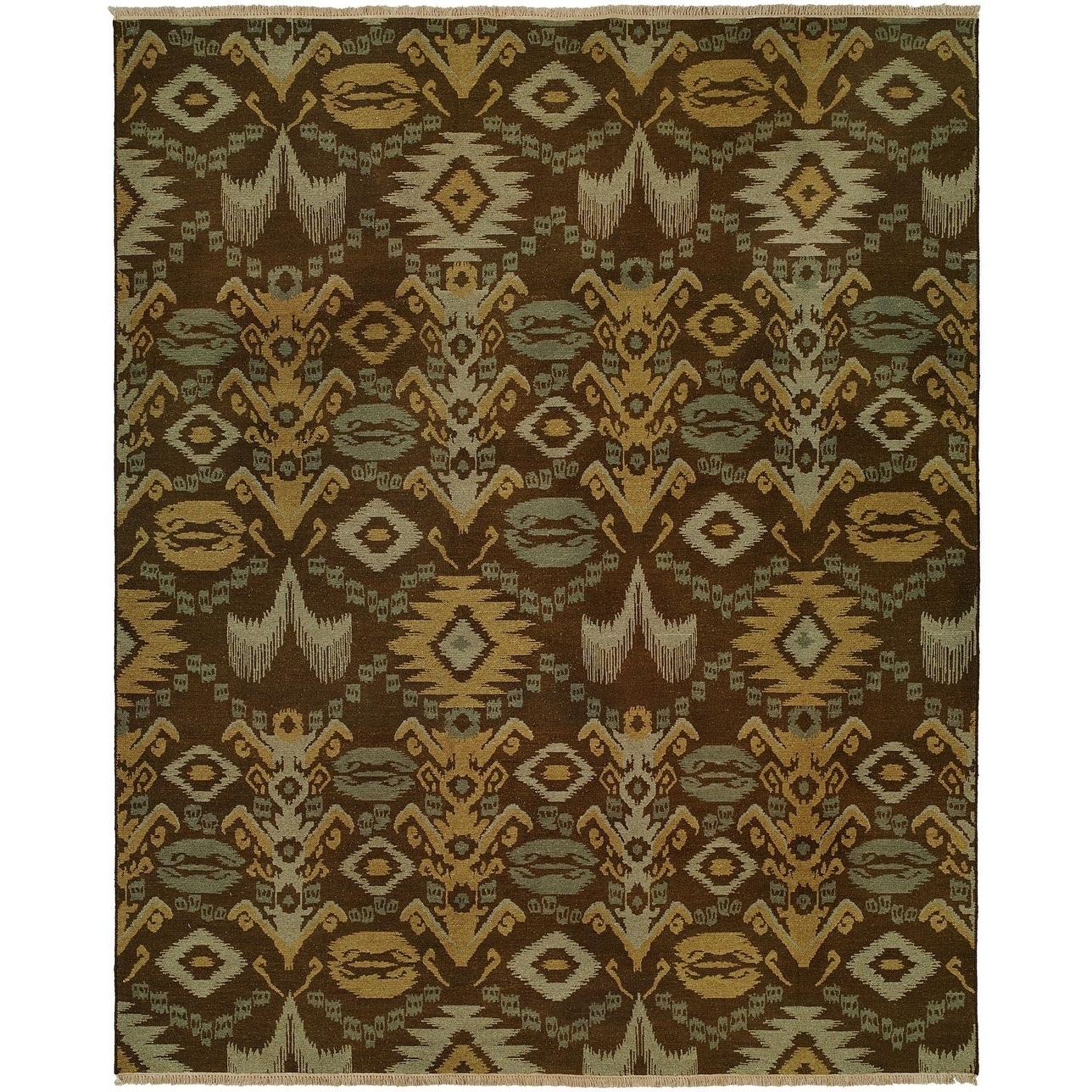 KALATY Caspian Multi Hand-knotted Soumak Area Rug