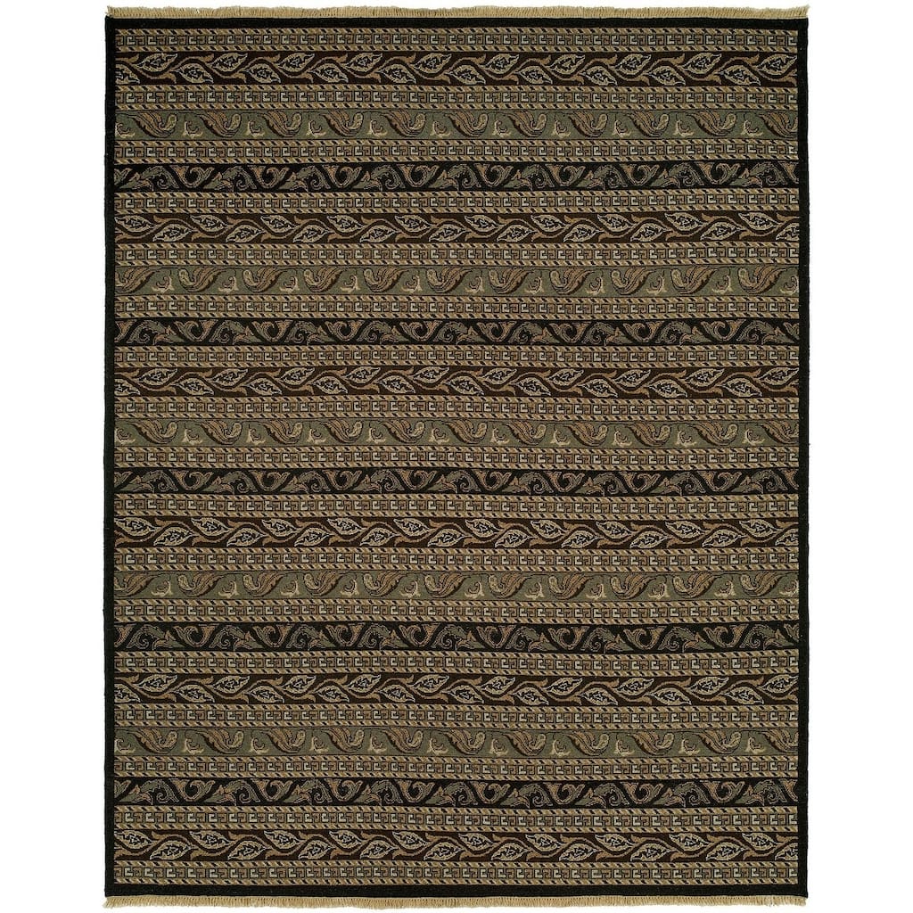 Soumak Natural Earth Hand-knotted Soumak Area Rug