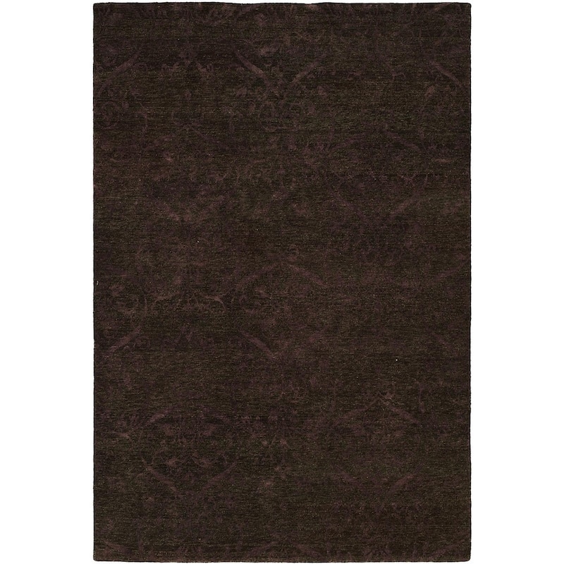Royal Manner Derbyshire Twilight / Lavender Hand-knotted Area Rug