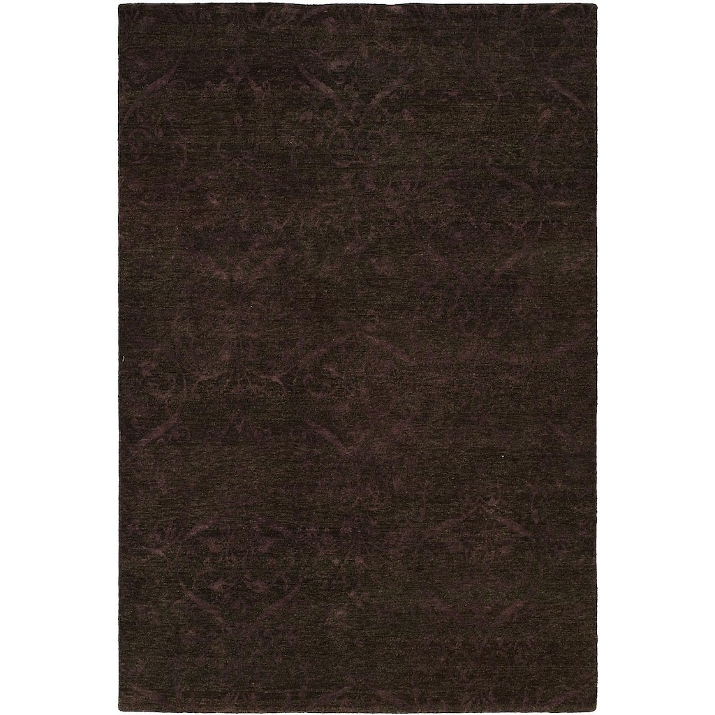 Royal Manner Derbyshire Twilight / Lavender Hand-knotted Area Rug