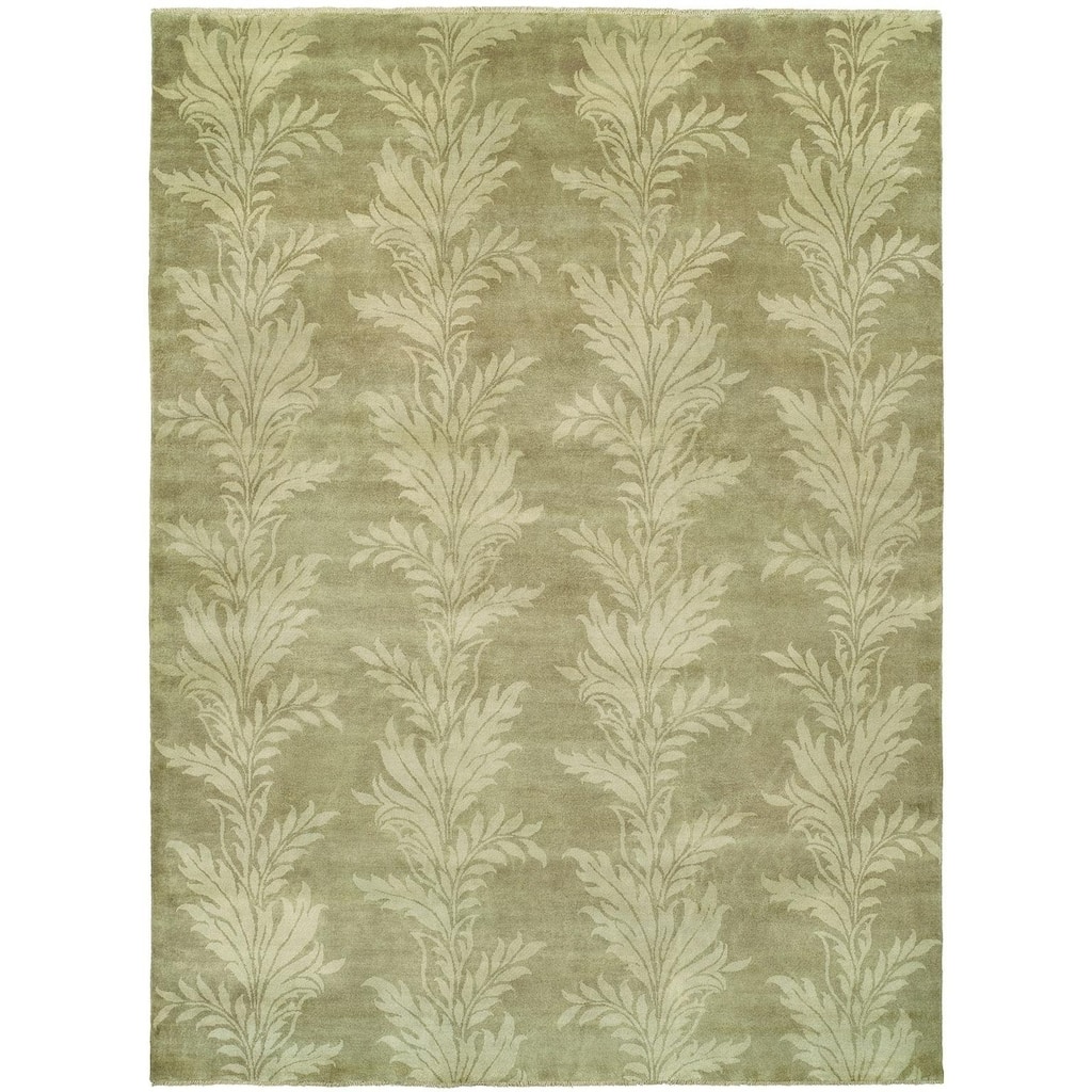 Verona Wheat Hand-knotted Area Rug