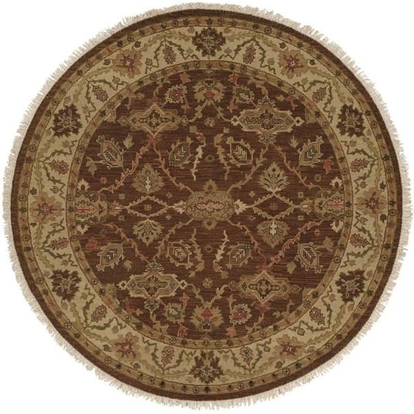 Soumak Brown/Ivory Hand-knotted Soumak Area Rug