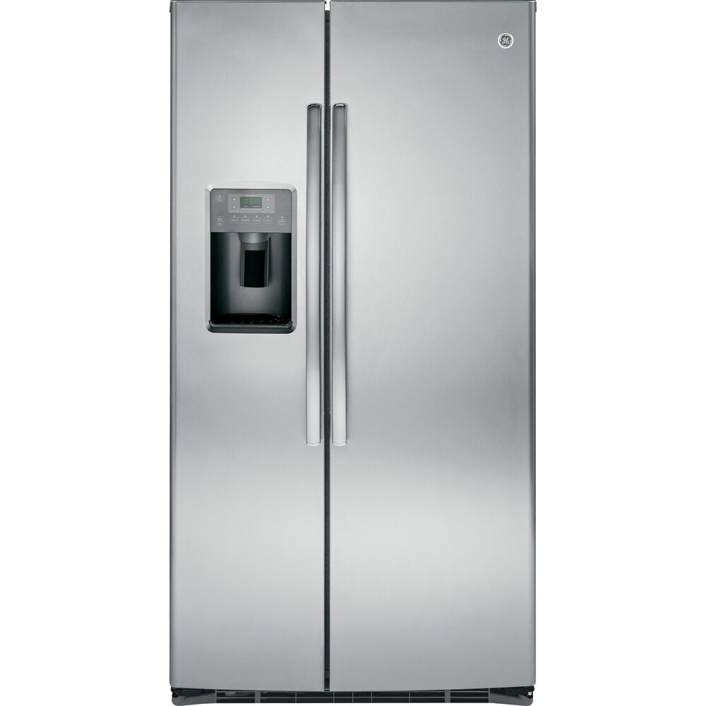 GE ENERGY STAR 25.3 Cu. Ft. Side-By-Side Refrirator in stainless steel (Stainless Steel - 7.1 - 10 cu. ft. - 2)