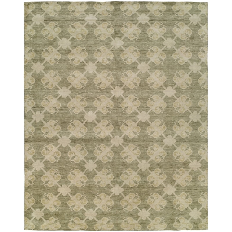 Portfolio Willow Green Handmade Area Rug