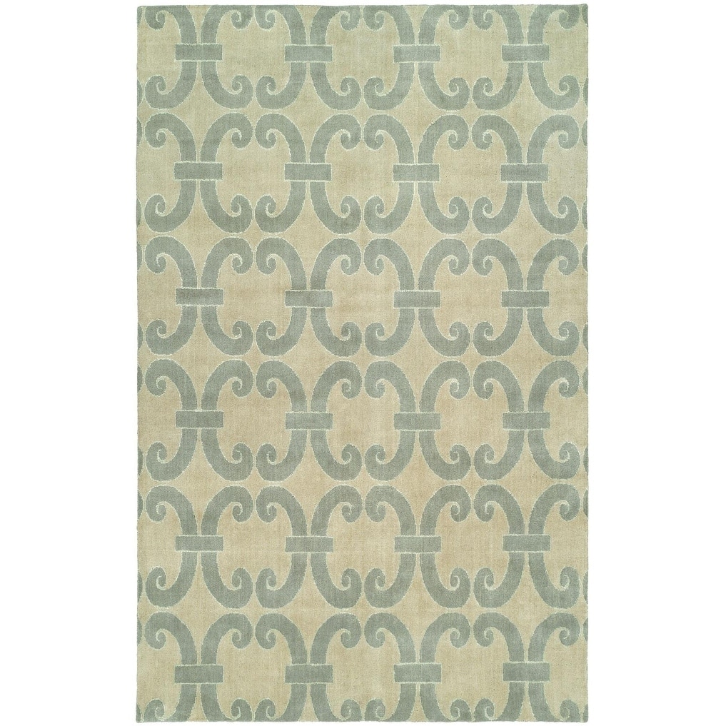 Portfolio Cloud Blue Handmade Area Rug