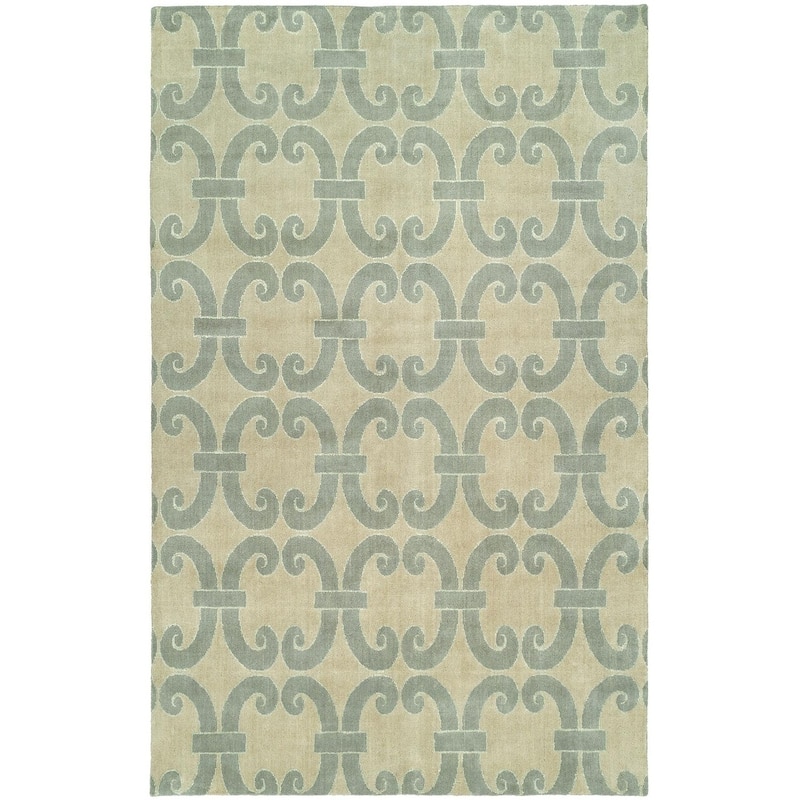 Portfolio Cloud Blue Handmade Area Rug