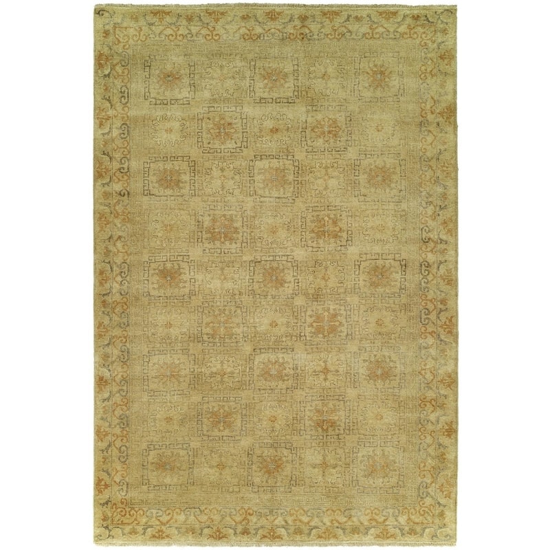 Antalya Earth Tones Hand-knotted Area Rug