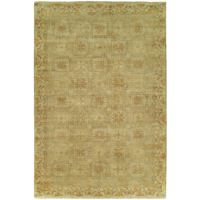 Antalya Earth Tones Hand-knotted Area Rug