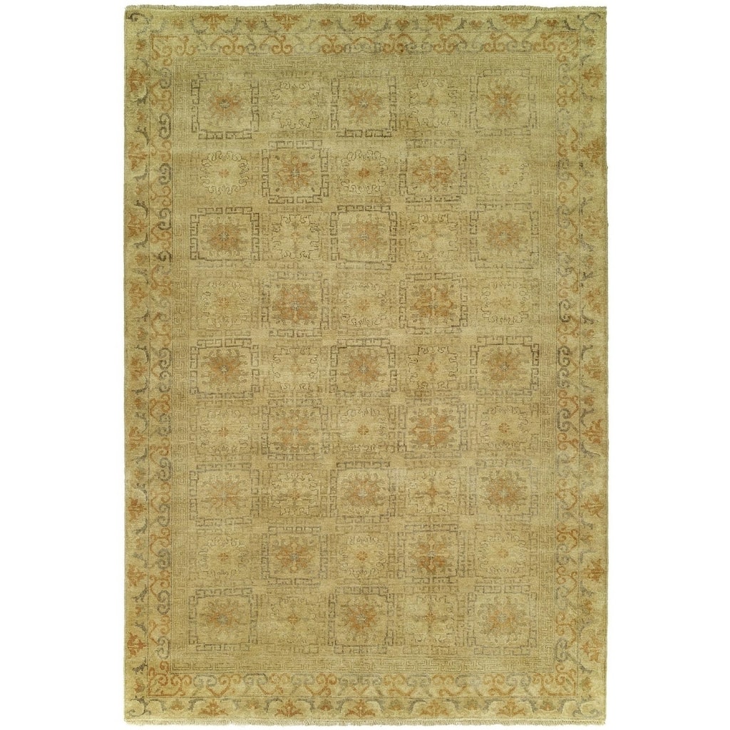 Antalya Earth Tones Hand-knotted Area Rug