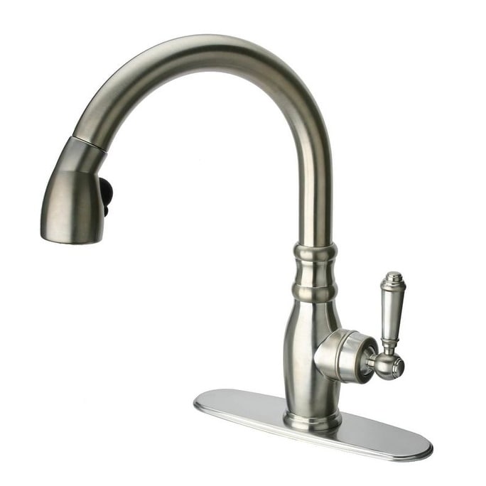 Shop Handmade Old Fashioned Single Handle Pull Down Spray Kitchen